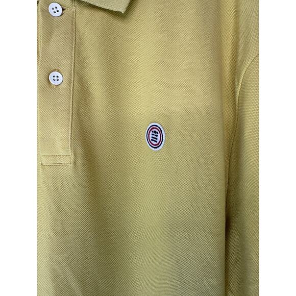 Serge Blanco Men's Yellow Preppy Slim Fit Short Sleeve Polo Shirt Size XL‎ - Picture 5 of 12